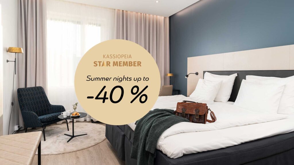 Summer nights up to -40% for star members!